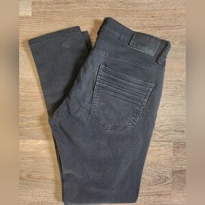 Mens Black Skinny Jeans 32x30